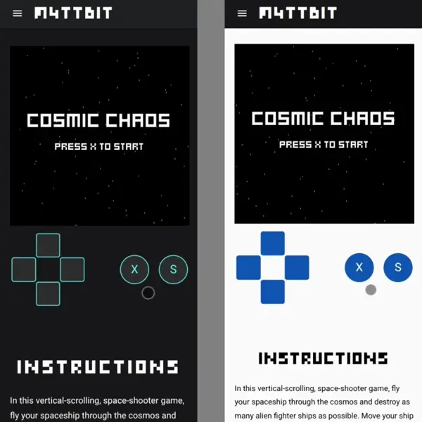 Touchscreen Gamepad Demo